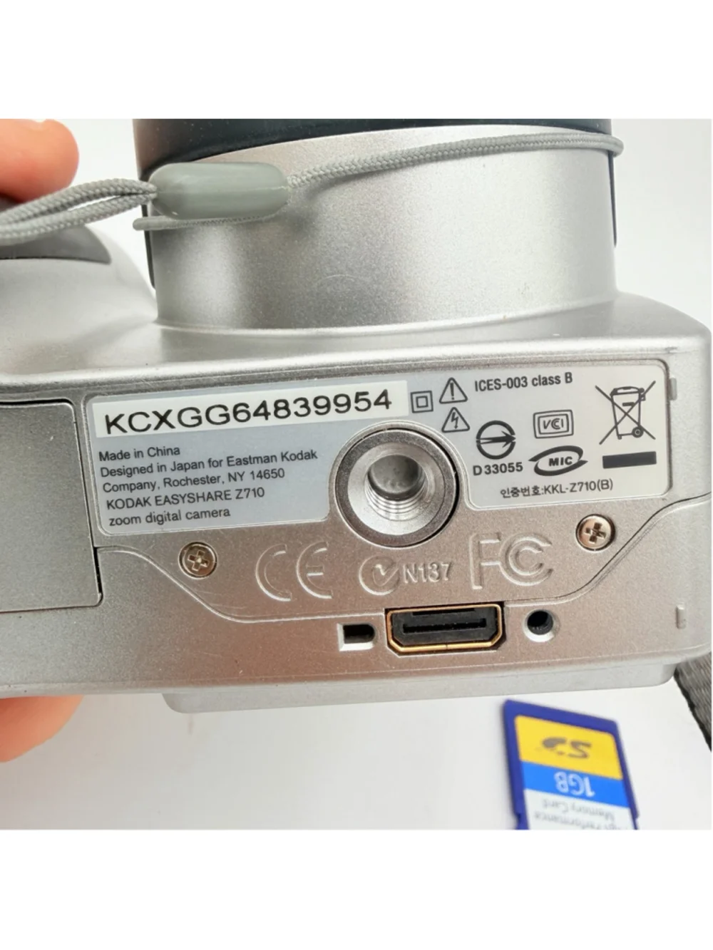 Kodak EASYSHARE Z710 Digital Camera 7.1MP 10X ZOOM 1GB SD Tested